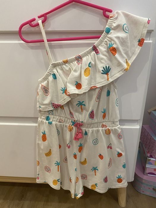 Macacão frutos menina