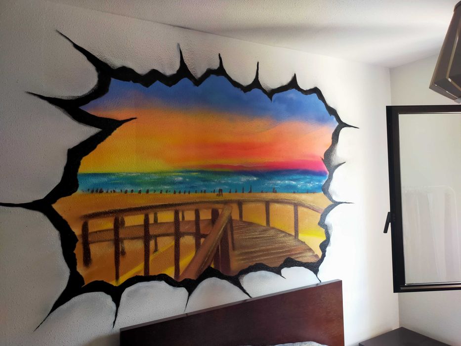 Graffiti , arte urbana , street art , pintura