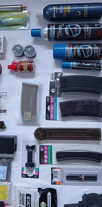 Vários para airsoft Novo (preço por item)