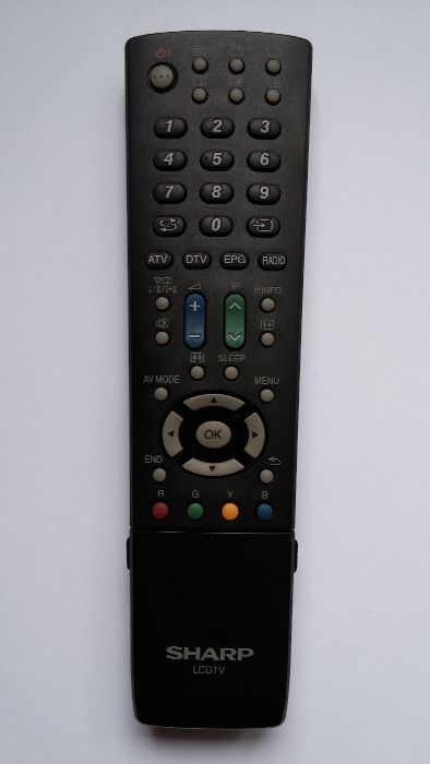 Pilot do telewizora LCD - SHARP