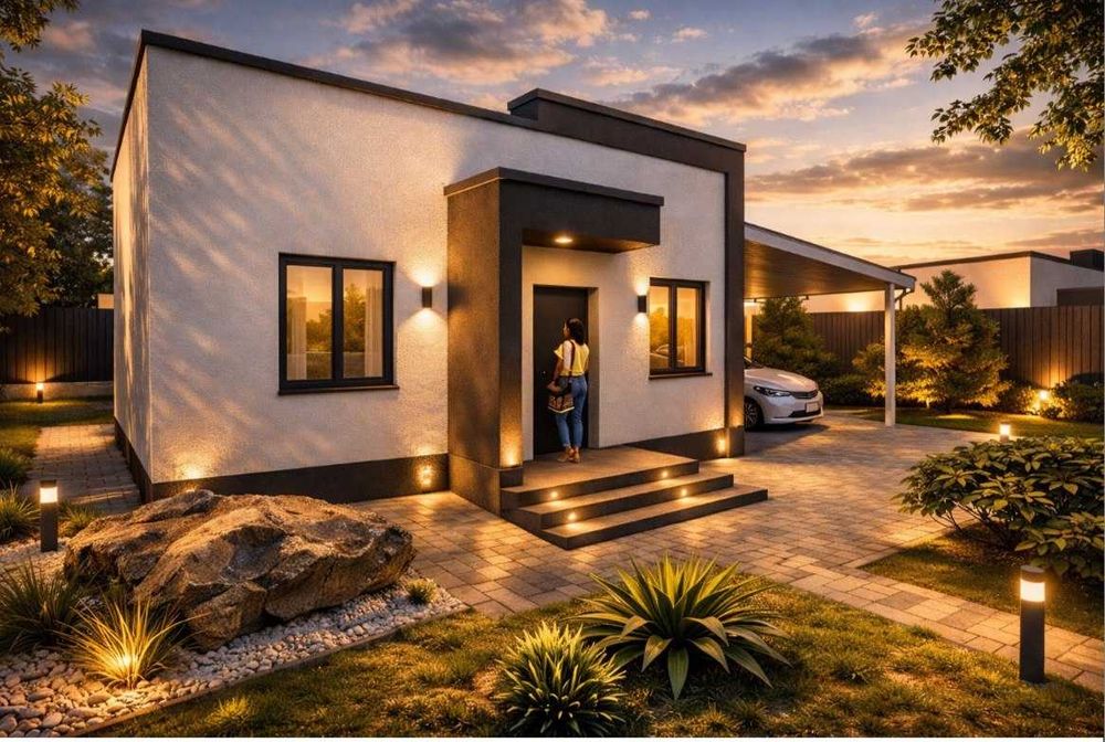 Продам SMART будинок 44 м2, 5 соток,10 кВт, Бровари 10 хв, КМ СОФІЯ