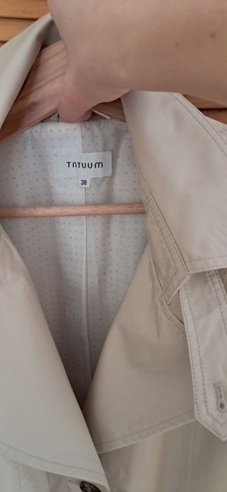 Płaszcz trencz Tatuum M