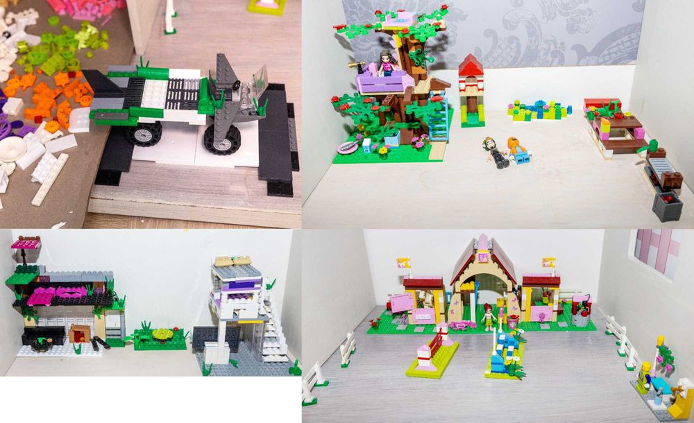 Ponad 19 zestawów oryginalnych zestawów LEGO Friends 4,42 kg