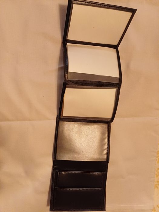 Portfel męski czarny nieużywany eko skórka