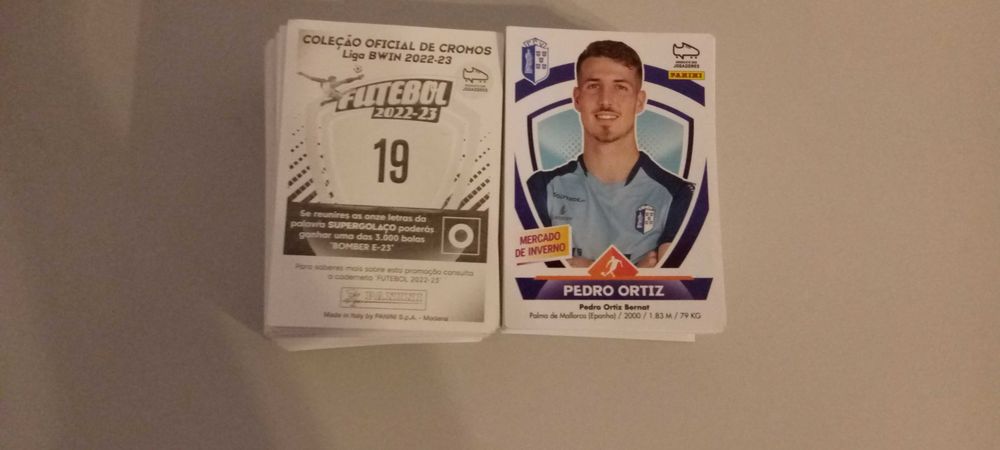 Vendo um lote de 284 cromos sem repetidos da Liga Portuguesa 2023.
