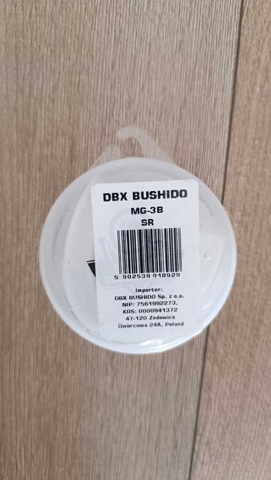 DBX Bushido ochraniacz na zęby czarny / czerwony