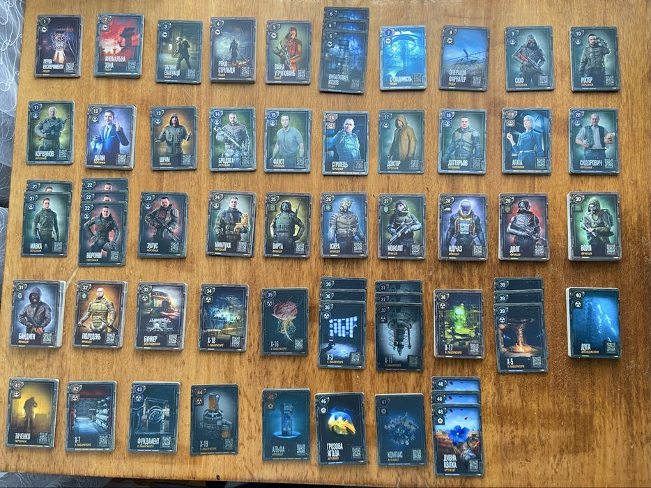 Колекційні картки STALKER 2 від АТБ | Сталкер 2 | Колекція