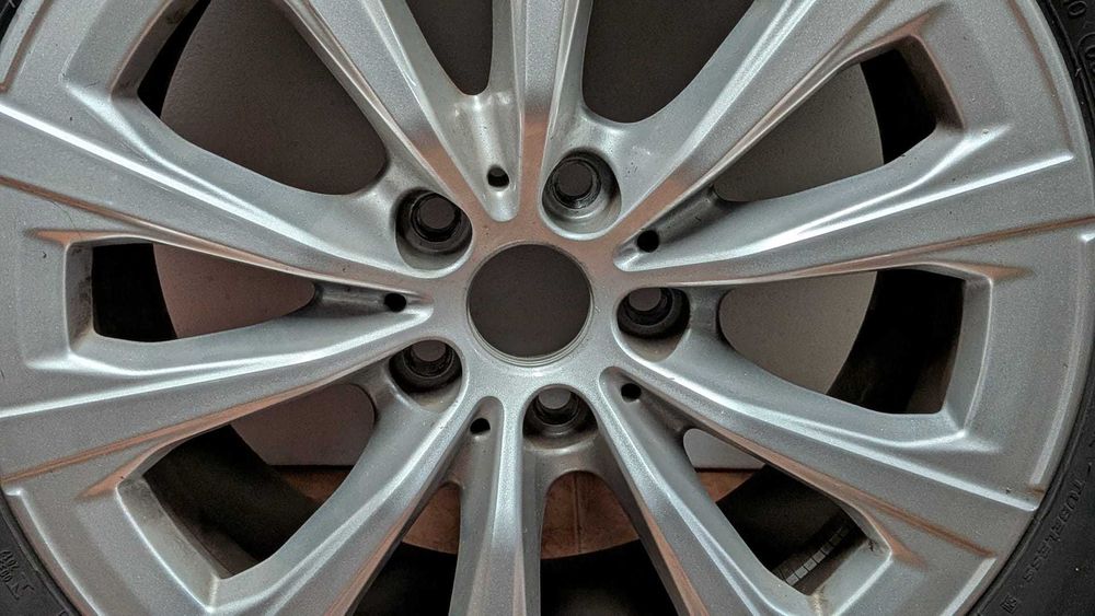 4 jantes originais BMW com 4 pneus - Pack completo