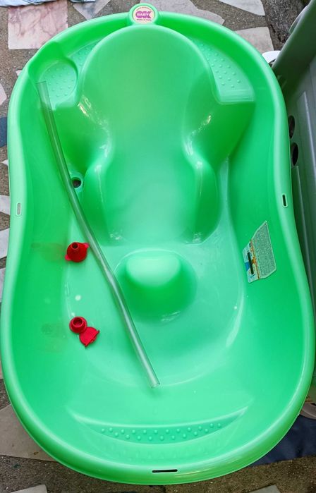 Banheira evolutiva OK Baby com suporte