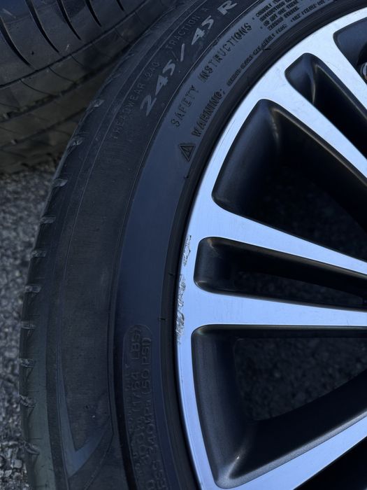 Диски 5×112 + резина michelin 245/45/r18+ датчики тиску BMW стиль 634