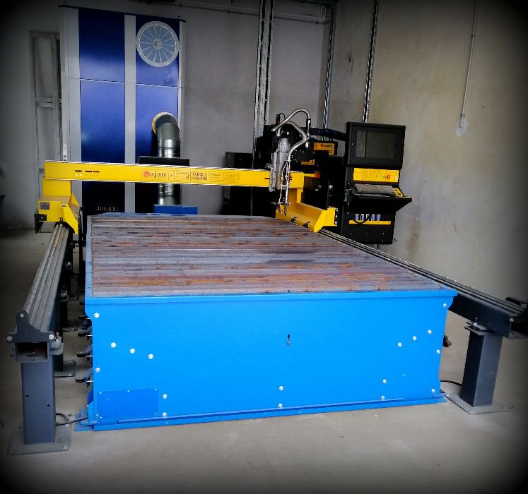 Wycinanie plazmowe blach, przecinarka SHP130 cięcie CNC