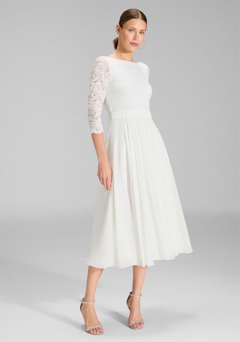 Suknia ślubna SWING r. 44 Ivory - boho, rustykalna