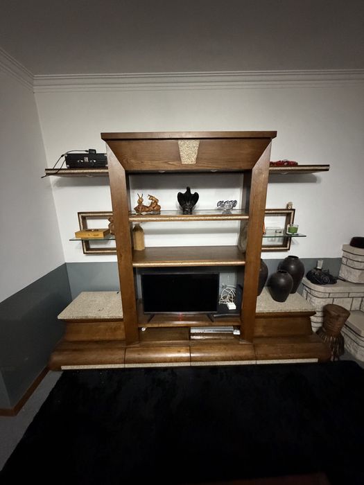 Movel de sala | Madeira e Pedra