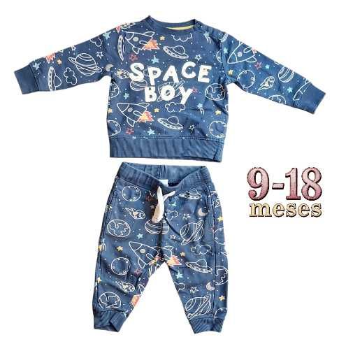 Conjunto Camisola + Calças Espaço Zippy 9-18 meses