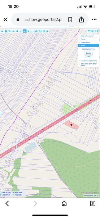 Dzialka rolna 74 ary Poradów