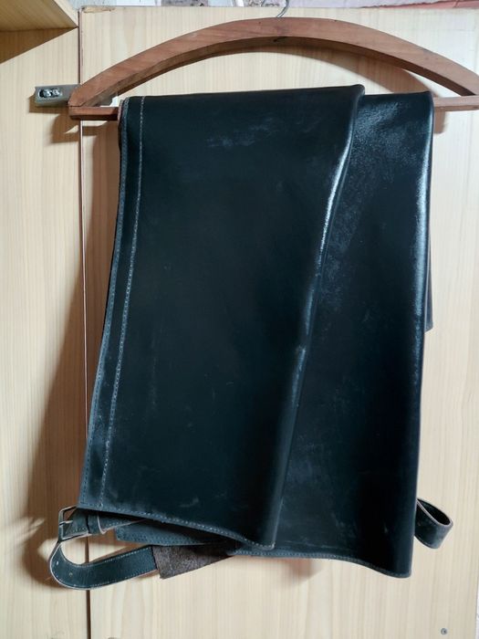 Perneiras em Cabedal para Motociclista / Chaps Clássicos (Pele Espessa)