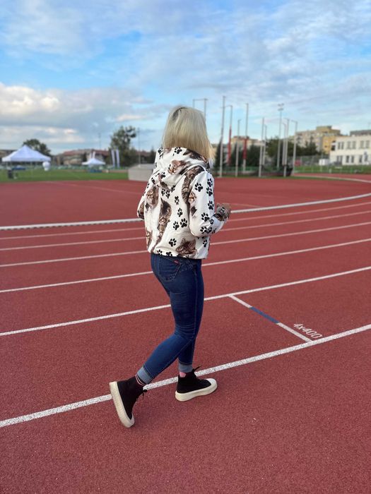 Magic Pet Fashion komplet dla kociarzy rozm L (bluz, czapka, komin)