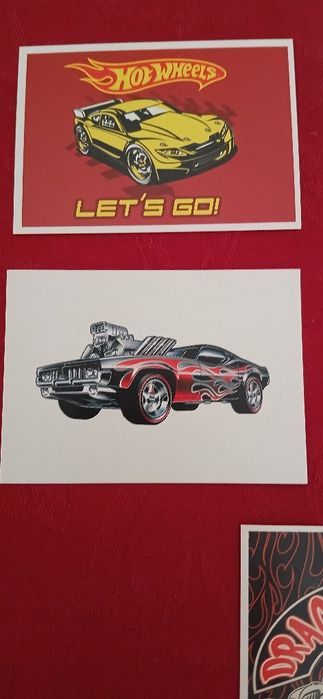 Cromos Hot Wheels, de 2010