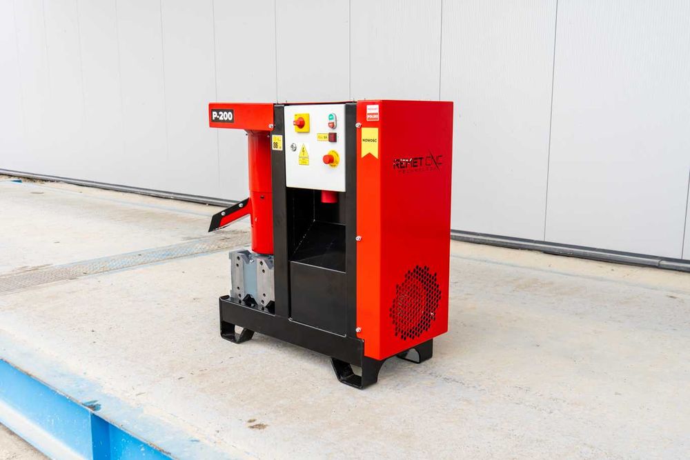 Peleciarka do pelletu P-200 200 kg/h | Granulator do Pelletu | Do Trocin Słomy Paszy | 7,5 kW | FV VAT Dostawa cała Polska