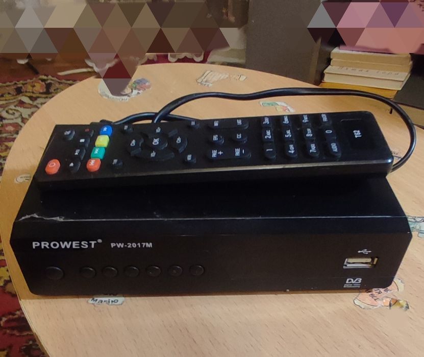 T2  Тв тюнер PROWEST pw-2017m