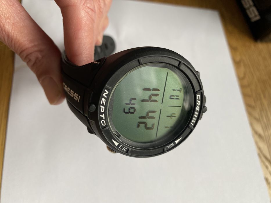 Cressi Nepto Watch freedive computer do nurkowania