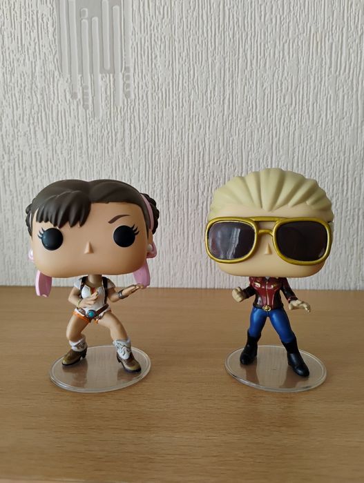 Funko Pop 2 Pack Marvel vs Capcom - Captain Marvel vs Chun-Li