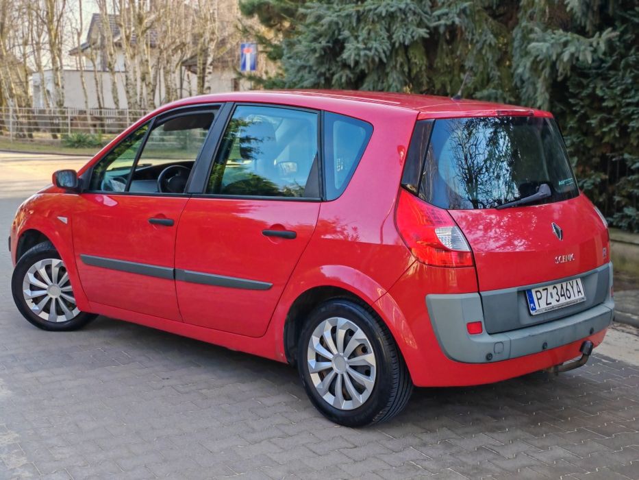 Renault Scenic II LIFT 1.9 DCI 2007r - Ekonomiczny Van - STAN Bdb -Hak