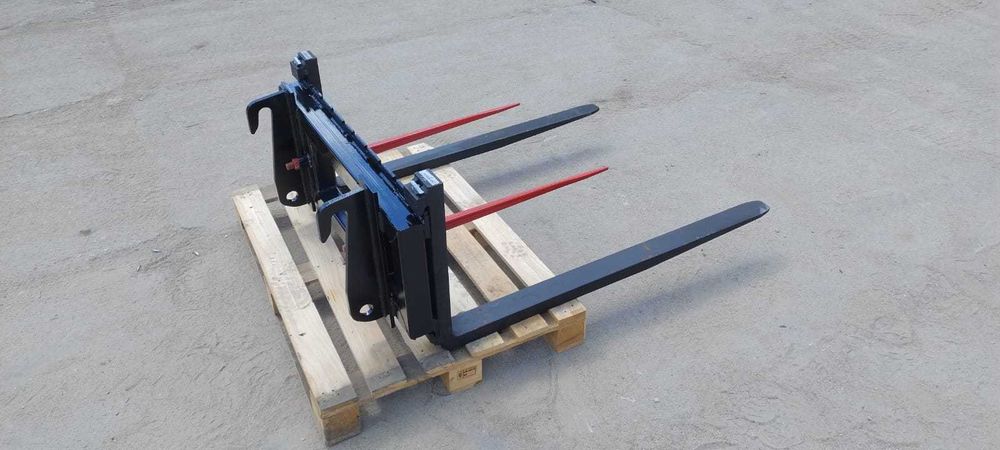 Paleciak widły do palet do beli WEIDEMANN ramka + widły + kły do bel