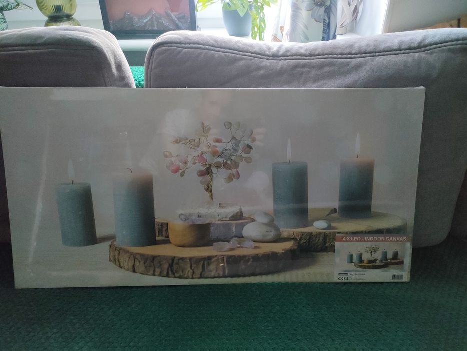 Obraz na płótnie LED