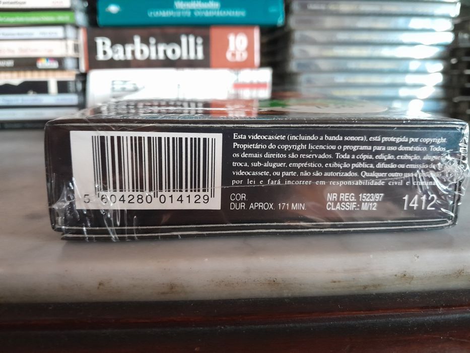 VHS Braveheart / O Desafio do Guerreiro, Mel Gibson K7 VHS Nova Selada