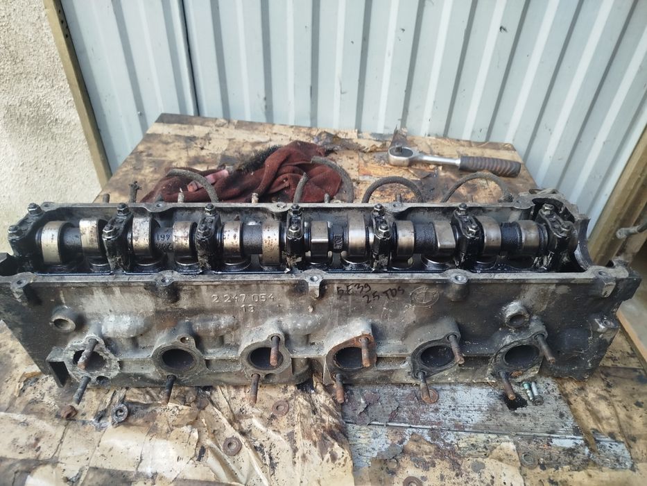 Гбц бмв 5 2,5 tds дизель головка блока цилиндров 5е39 m 51 2247054