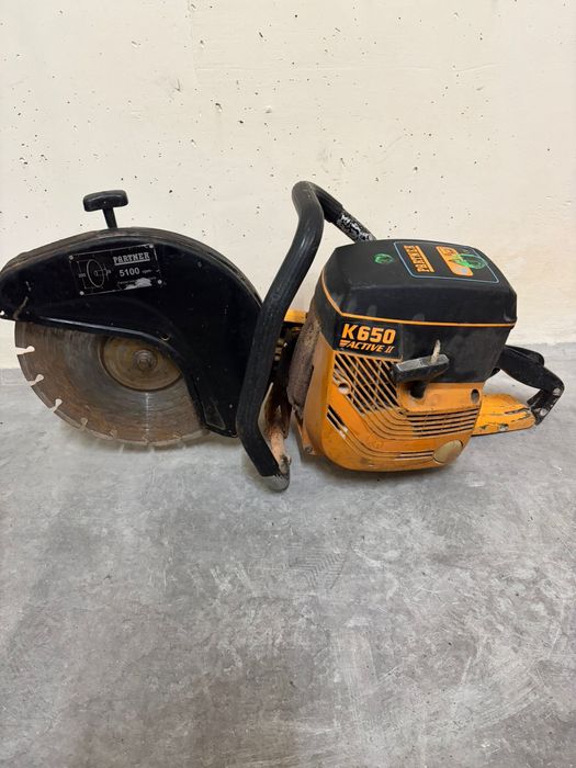 Partner K650 Active II Profissional – Máquina de Corte Betão/Pedra