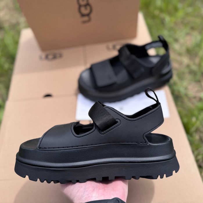 Босоножки / Босоніжки UGG Goldenglow Sandals Black Оригінал / Угг Сандалі / Уггі / Угги /Уги