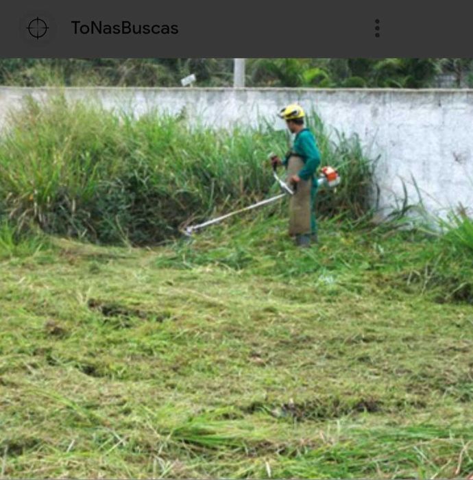 Limpeza de  terrenos ou quintal