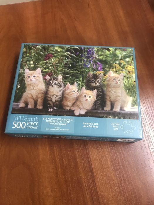 Пазли на 500 деталей