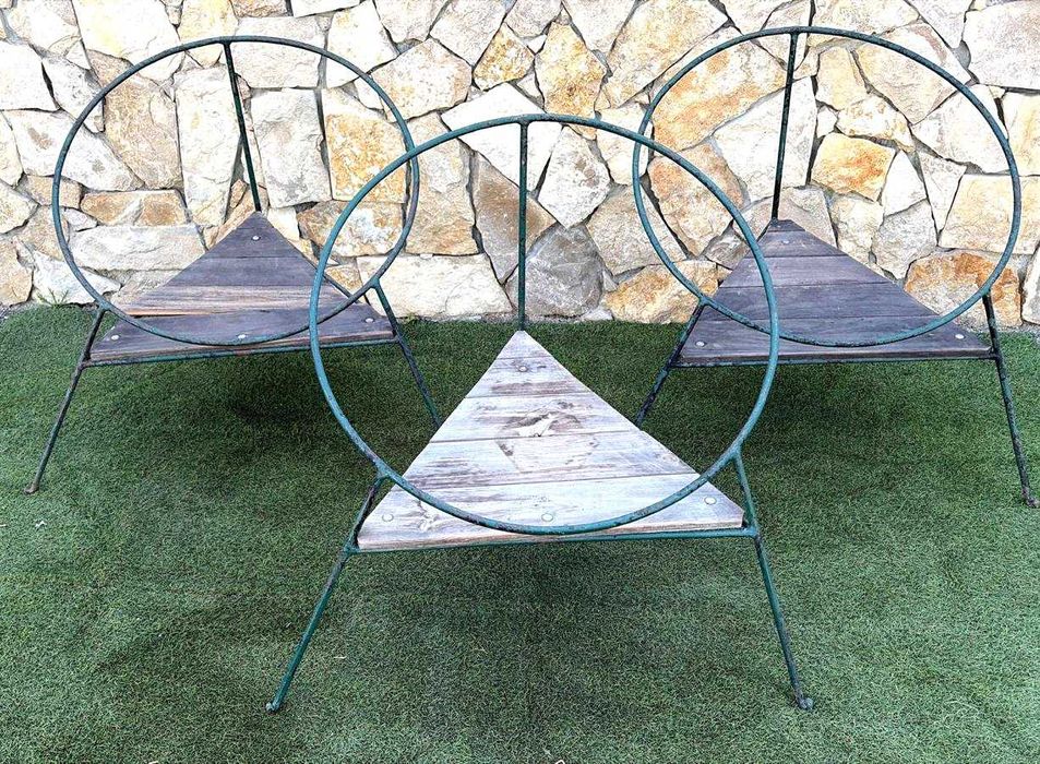 cadeiras rusticas antigas, de exterior