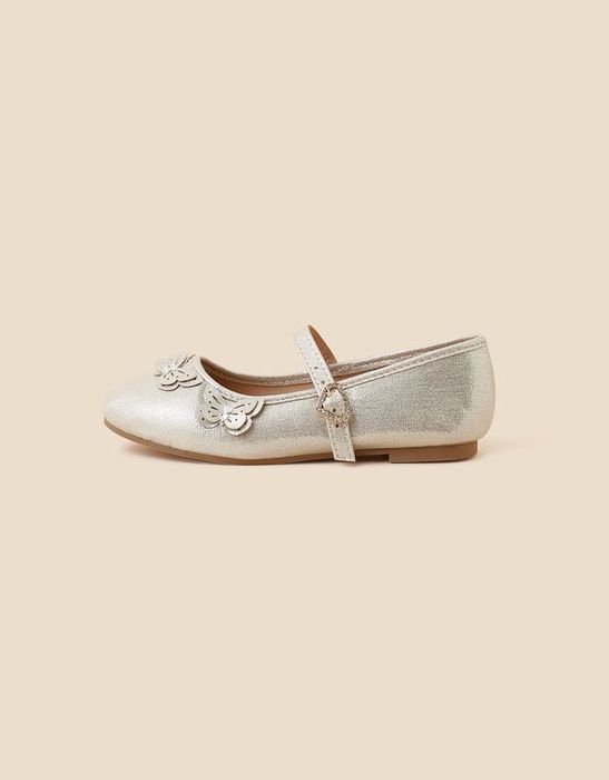 Золоті балетки  BUTTERFLY BALLERINA GOLD 30 розміру