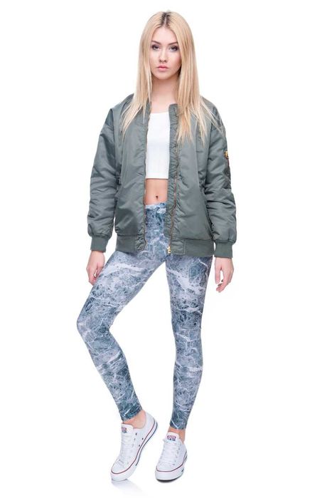 Лосіни - Легінси funny marble texture