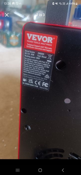 Webasto дизельний обігрівач* Вебаста 8kw
