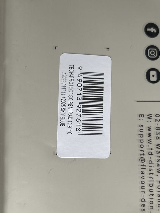 Etui Tech Protect dla IPad 10,11 gen