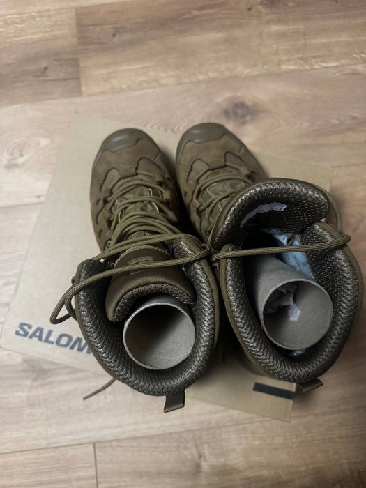 Черевики тактичні Salomon Quest 4D Forces 2 | Coyote Brown
