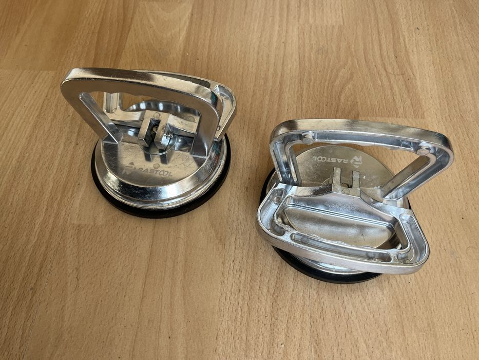 Uchwyt przyssawka aluminiowa do szyb szkła glazury płytek 40KG