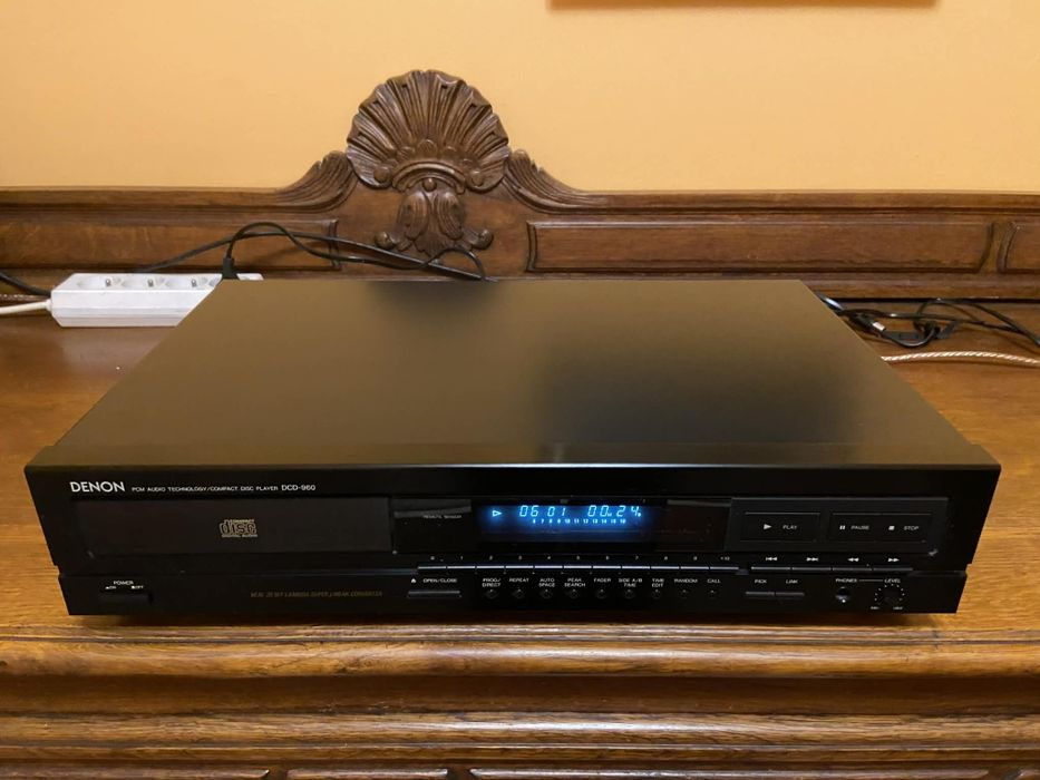Ceniony odtwarzacz Denon DCD-960, digital out, optical out, DAC
