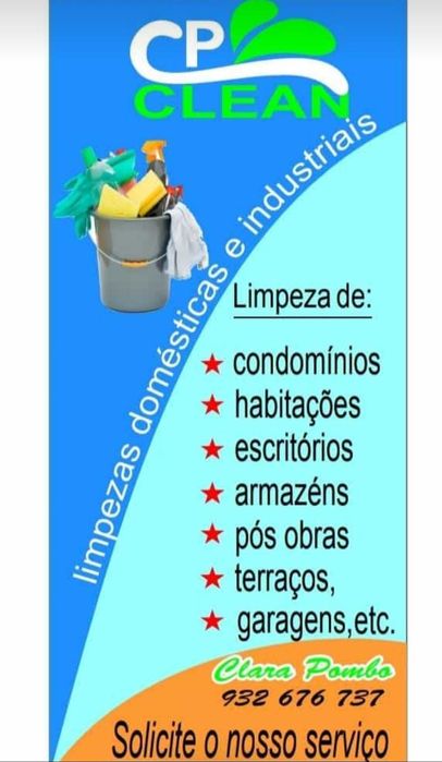 Limpezas gerais / particulares,pós obras , armazéns