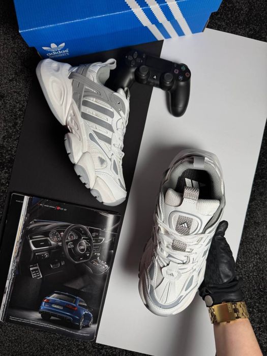 Чоловічі кросівки адідас Adidas XLG Runner Deluxe GTX White Grey [41-45]