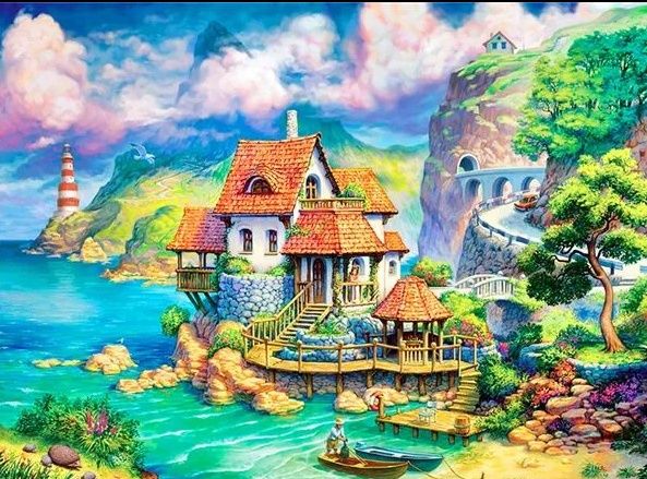 Картина по номерам красками 20*30