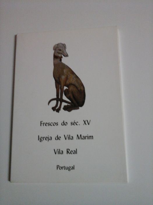 Conjunto 8 postais Frescos Século XV Igreja Vila Marim