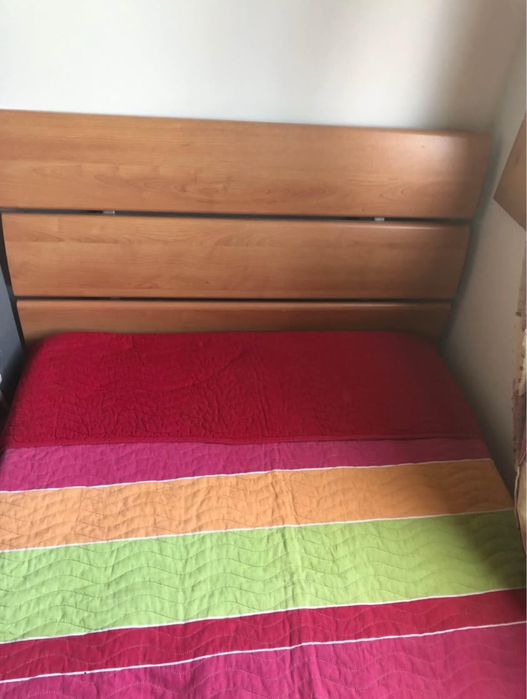 Cama + Estrado + colchao