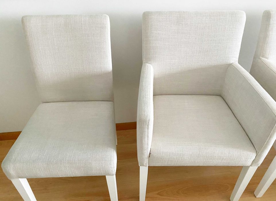 Conjunto de cadeiras em tecido Aqua Clean