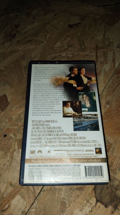 Titanic VHS wersja Francuska